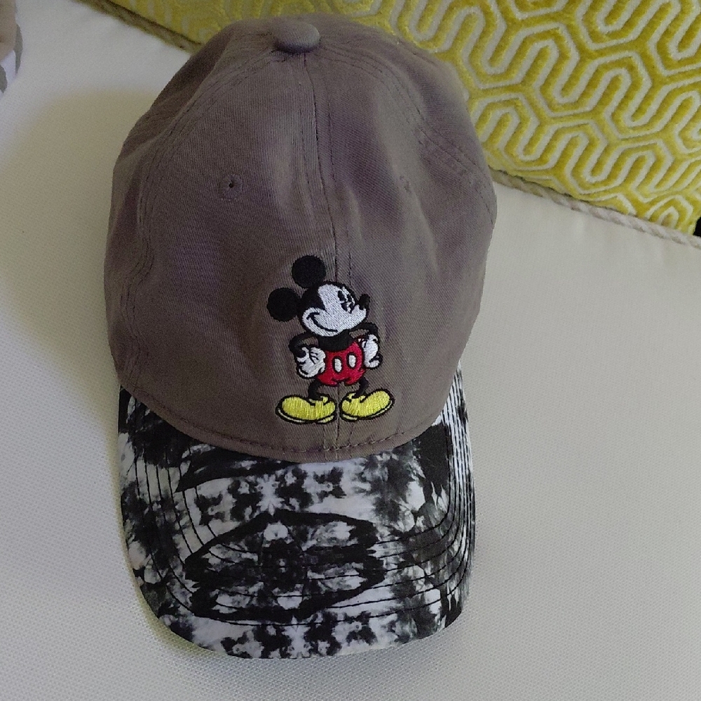 Disney Mickey Mouse Brown and Black Hat